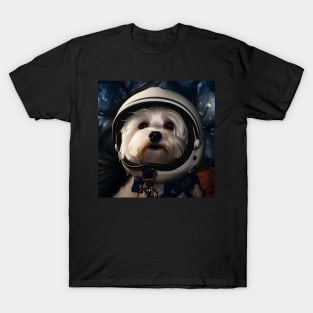 Astro Dog - Maltese T-Shirt